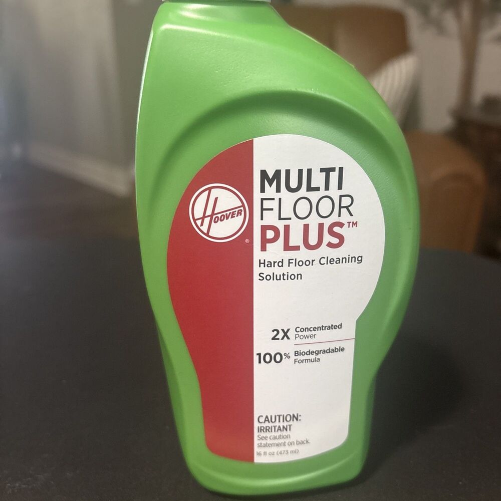 Hoover Multi Floor Plus 2x Concentrated Hard Floor Cleaning Solution 16oz NEW